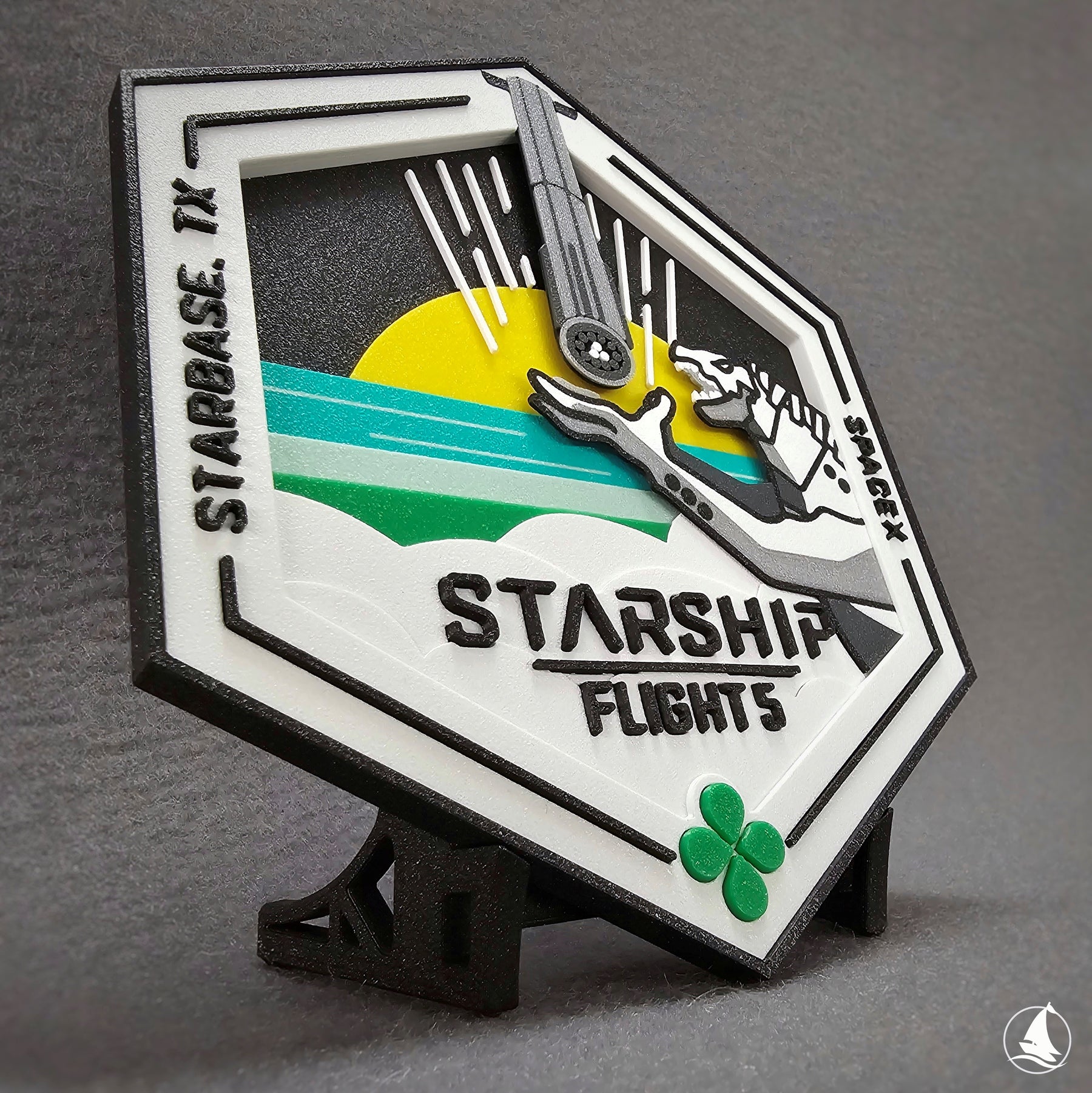 SpaceX Starship - Test Flight 5 - 3D-Druck Patch