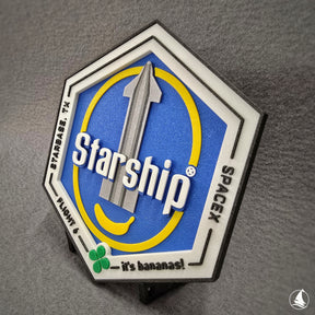 SpaceX Starship - Test flight 6 - 3D print patch